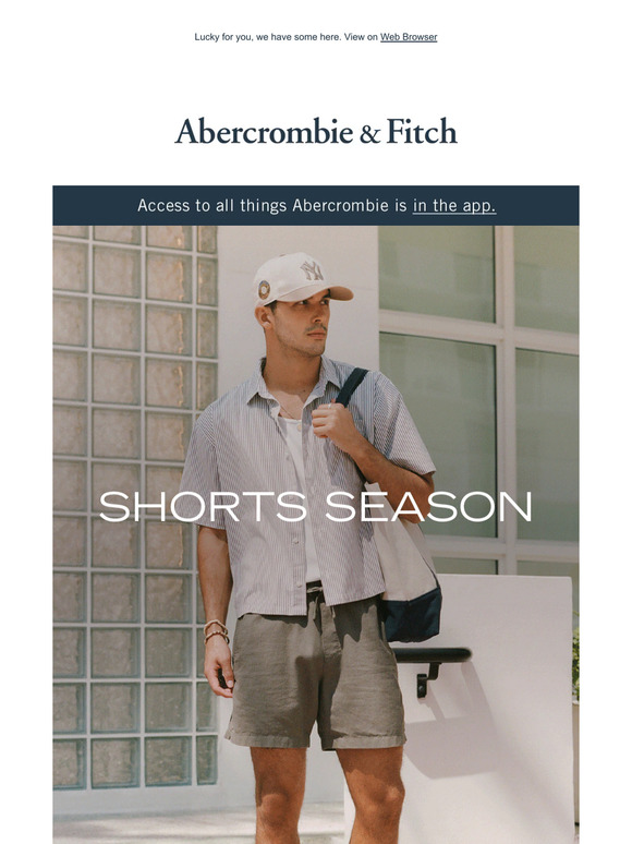 Abercrombie & Fitch Email Newsletters Shop Sales, Discounts, and