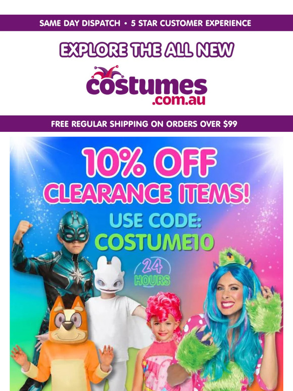 Enjoy an EXTRA 10% off Clearance Items!
