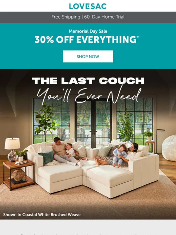 LoveSac INSIDE 👉 Why Sactionals Are Worth It. Milled