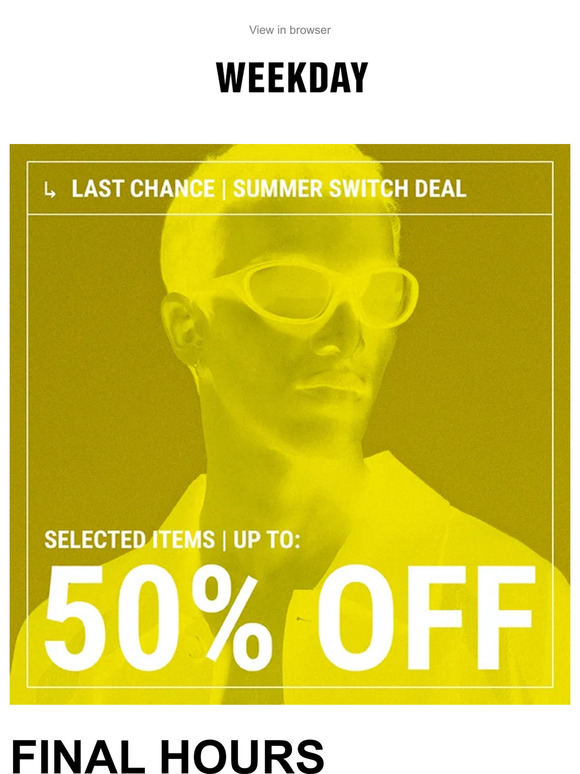LAST CHANCE | Summer Switch Deal