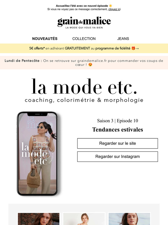 —, LA MODE ETC | Tendances estivales