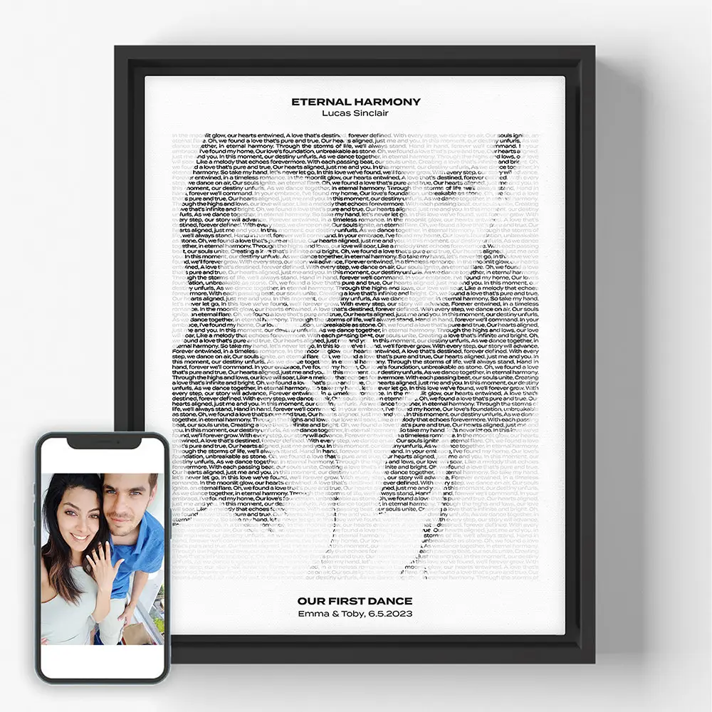 Image of Lyricsnap Custom Canvas
