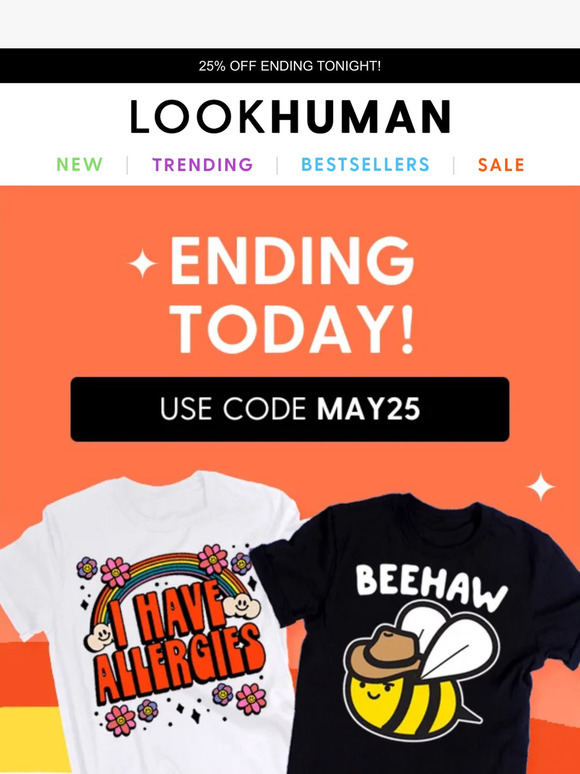 Final hours to save 25%