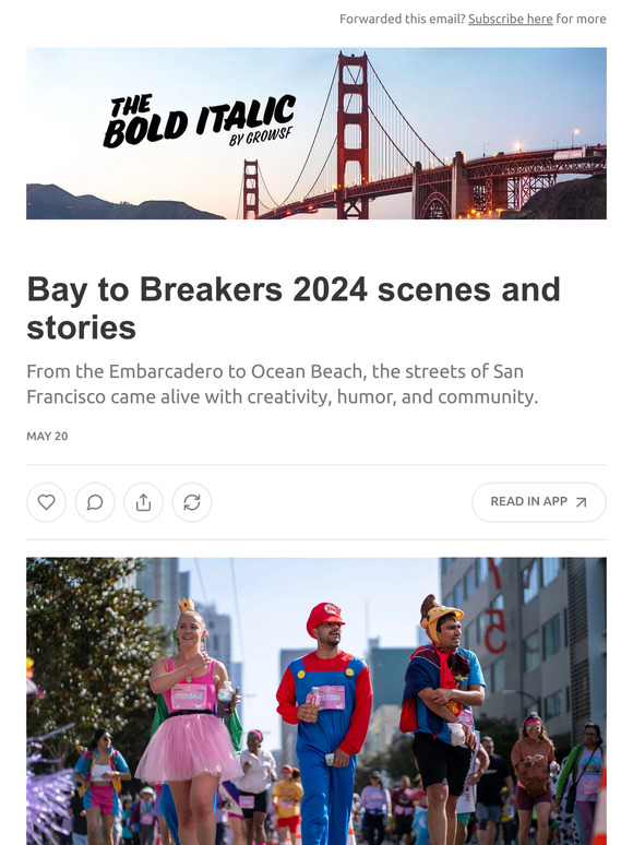 The Bold Italic: Bay to Breakers 2024 scenes and stories | Milled