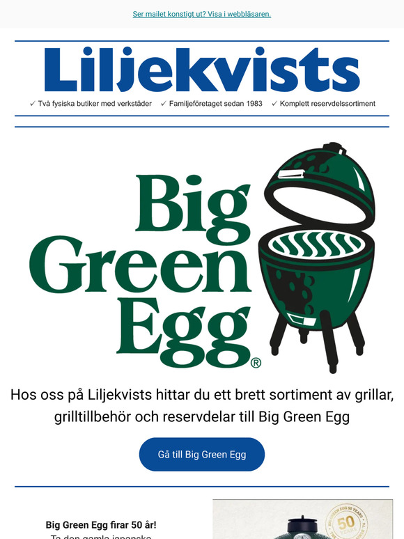Upptäck Big Green Egg🔥