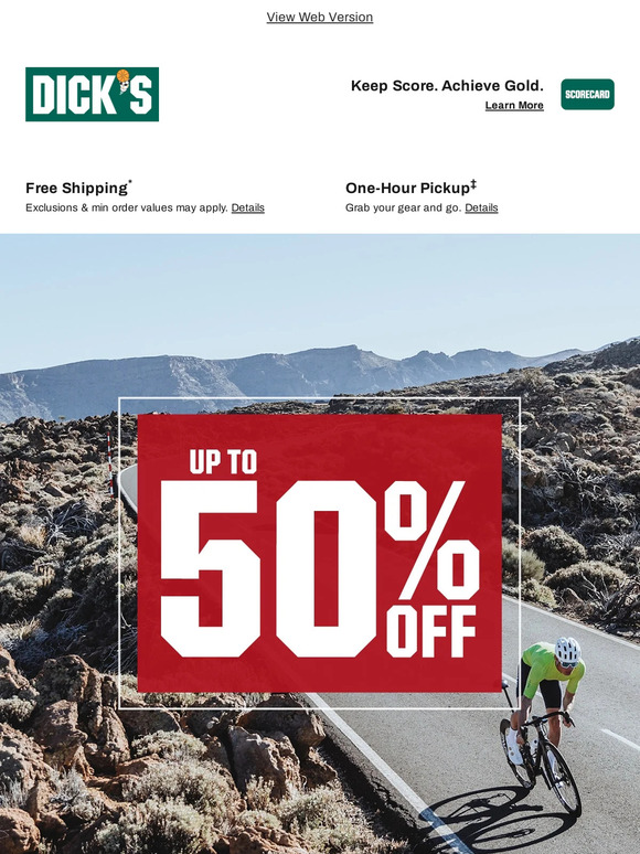 Dick's Sporting Goods Open this email we have so much to show you