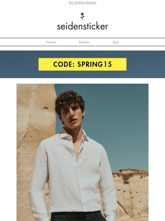 Nur noch heute: 15% auf die aktuelle Kollektion + Topseller des Monats