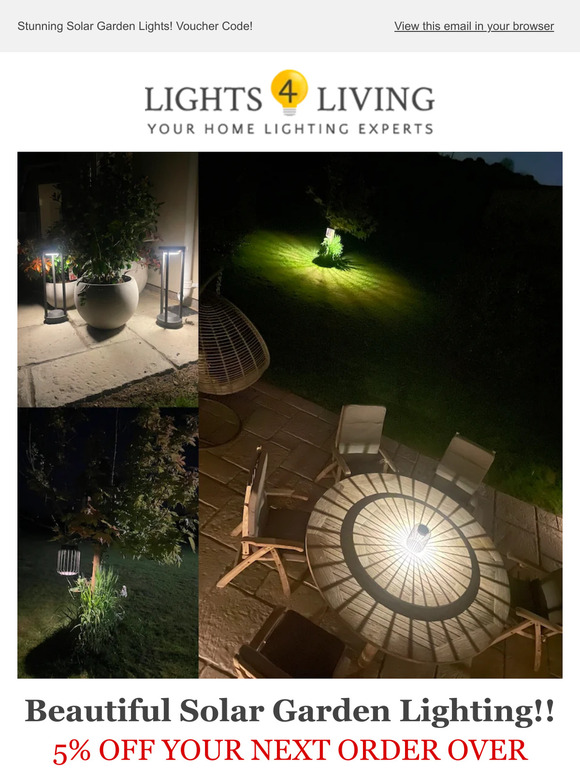 Stunning Solar Lights on trial 😀