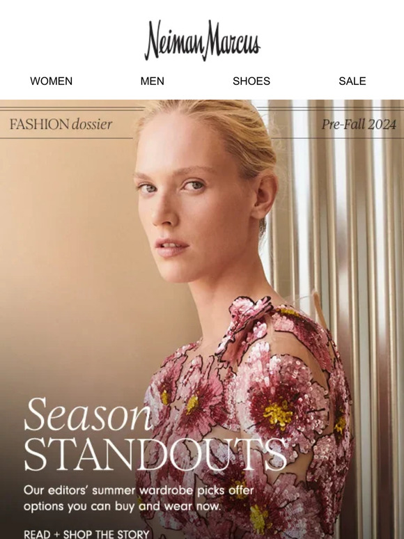 Neiman Marcus Just landed! PreFall Collections Milled