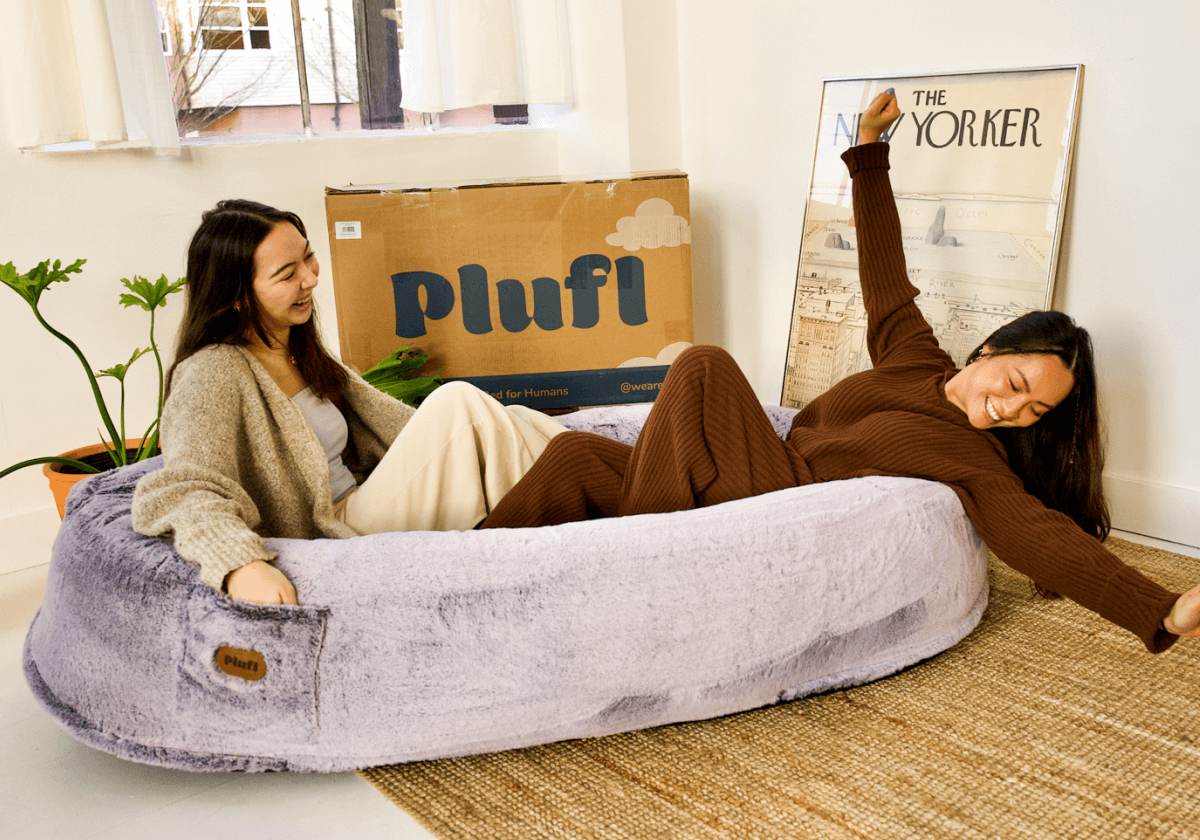 The Plufl Human Dog Bed
