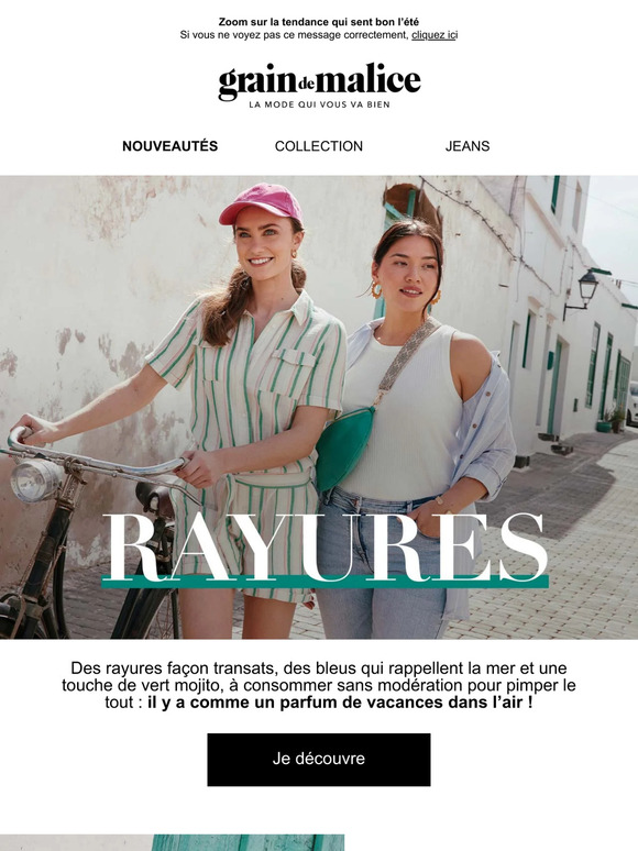—, les rayures ont la côte !