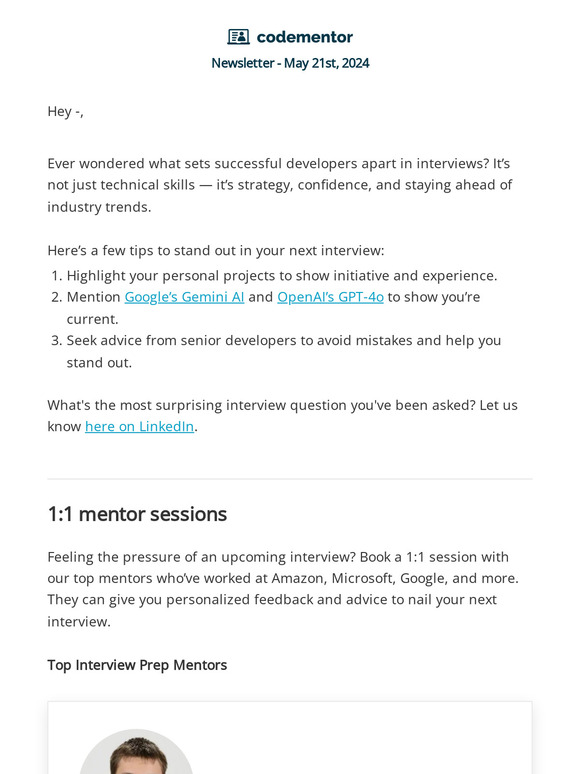 Nail your next interview