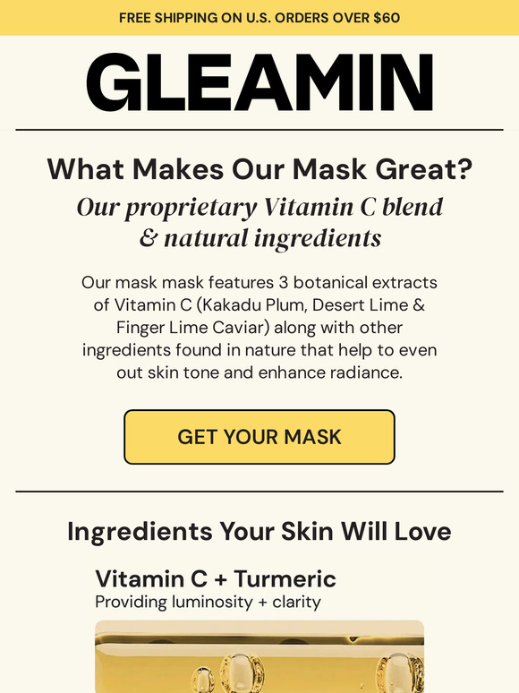 What Makes Our Vit C Mask So Effective?