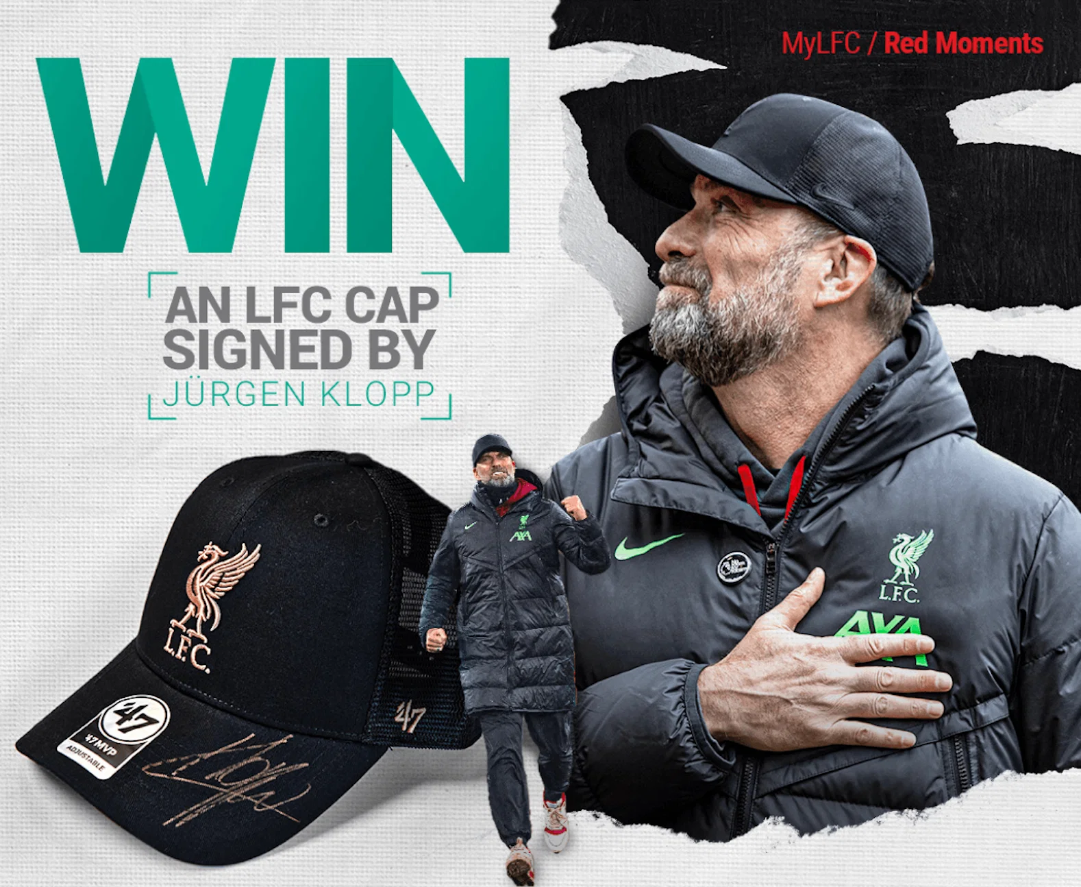 Win a signed hat from Klopp