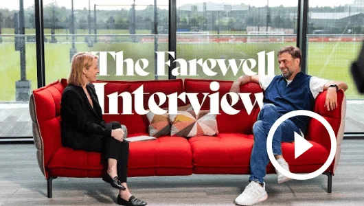 Jurgen Klopp, the farewell Interview