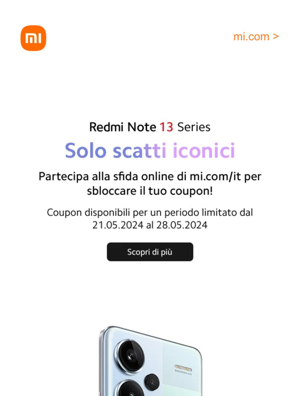 L'avventura Red Bull - Redmi Note