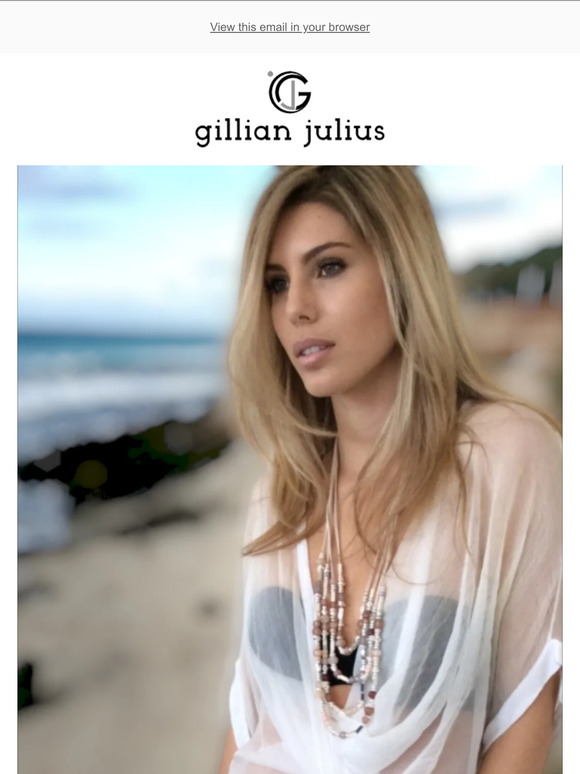 GILLIAN JULIUS It's Neck & Neck on our favorite NECKLACES TAKE 25% CODE:NECK25