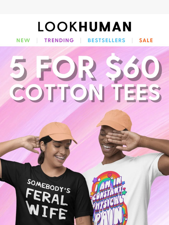 More tees for less $$$