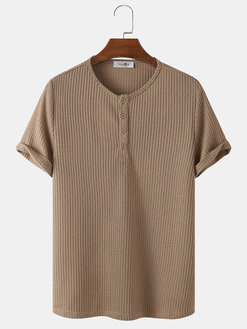 Knitted Waffle T-Shirt