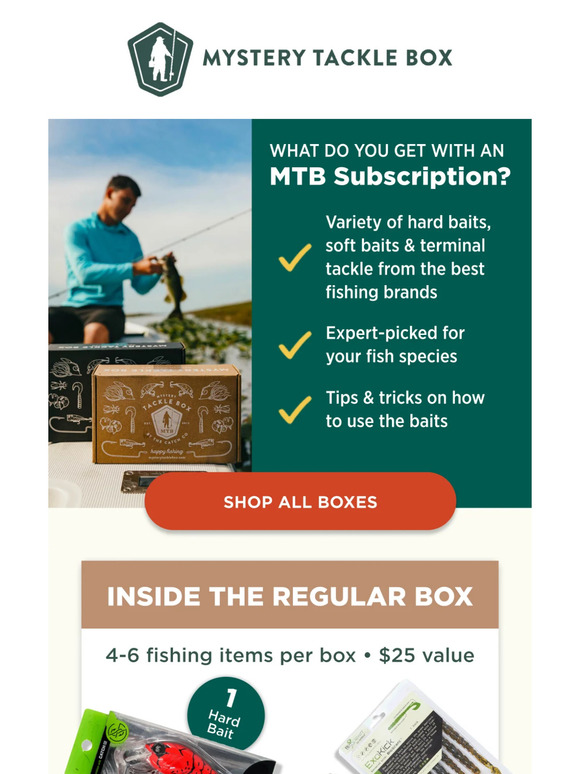 Subscribe today to the BEST tackle discovery plan!