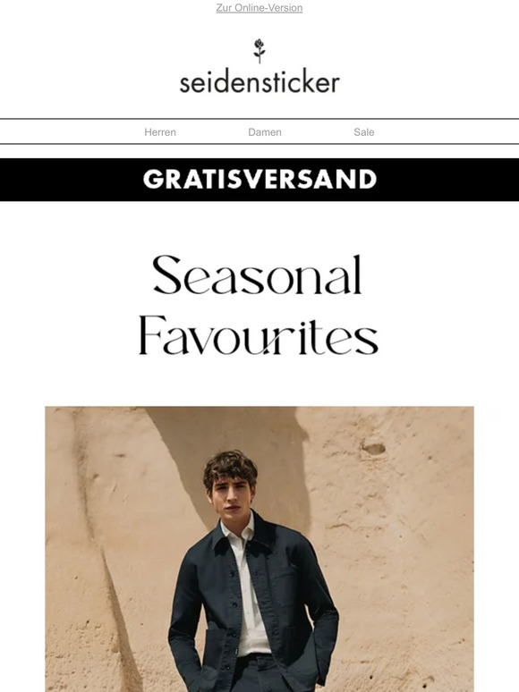 Gratis Versand: nur für kurze Zeit + Overshirts für sommerliche Tage