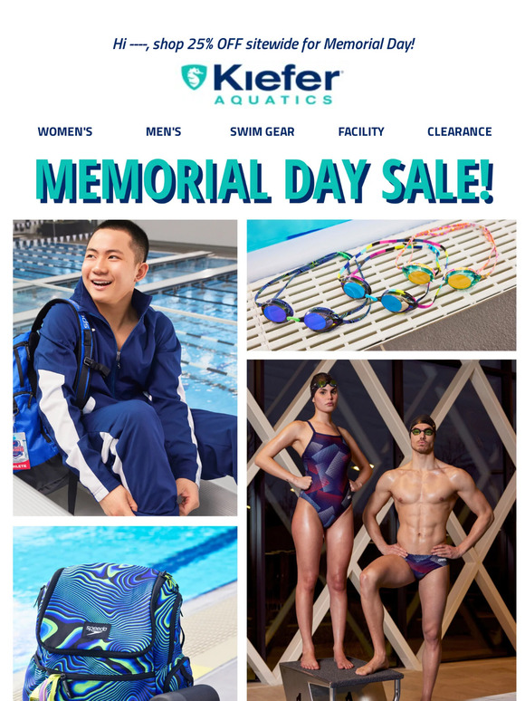 Kiefer Swim Fast, Save Big 🏊 Milled