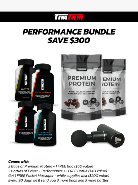 Unleash Your Ultimate Potential: Introducing Our Performance Bundle! 🚀
