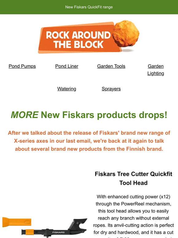 More from Fiskars & an important shipping update