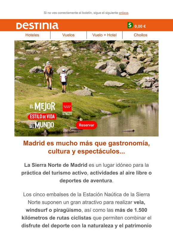 Aventuras y experiencias increíbles te esperan en La Comunidad de Madrid 🚴‍♀️🚣‍♂️🪂