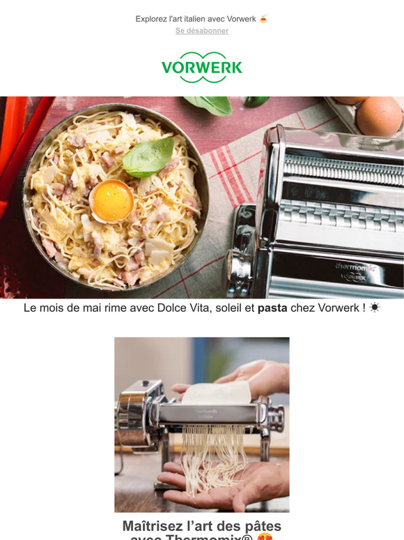 Explorez l'art italien avec Vorwerk 🍝