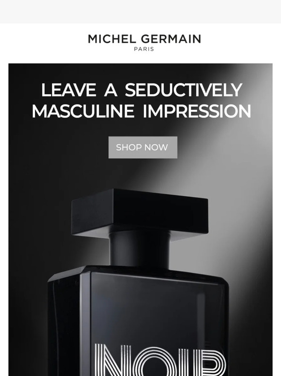NOIR cologne: dark, intoxicating masculinity