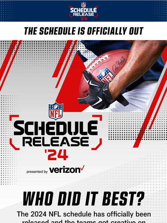 Nfl Gamepass Relive These Must See Schedule Release Highlights 🤩 Milled