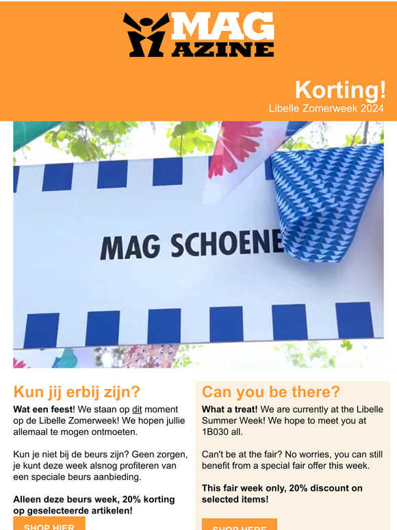 🧡 Libelle Zomerweek korting 🧡☀️Weekdeal 20% discount Korting op geselecteerde items⛱️