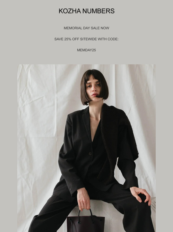 ** (FLASH SALE STARTS NOW)  -  MEMDAY25 **