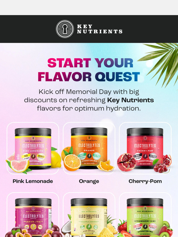 Ready for a burst of flavor? Hydration never tasted this good! 🤩
