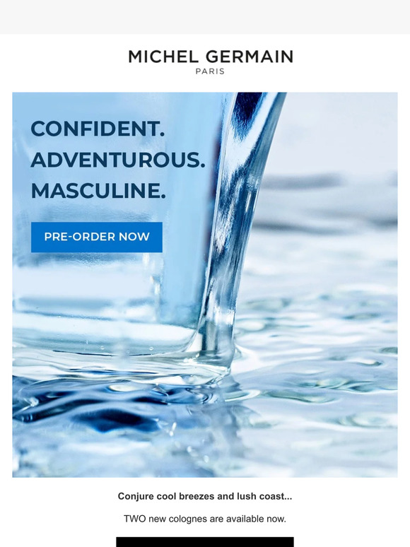 NEW colognes inspired by the lush French coast