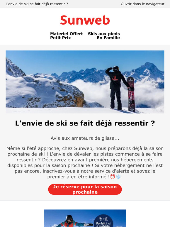 L'envie de ski se fait déjà ressentir ?