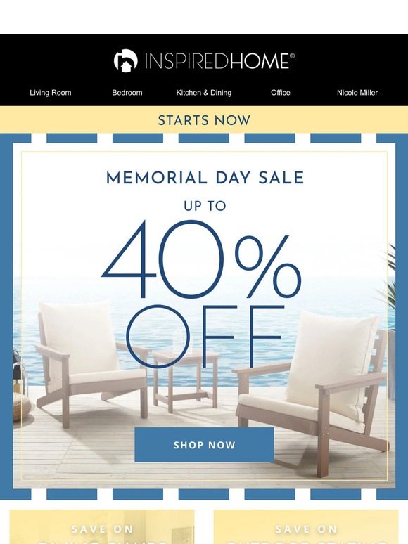 Memorial Day Sale! Save up to 40%
