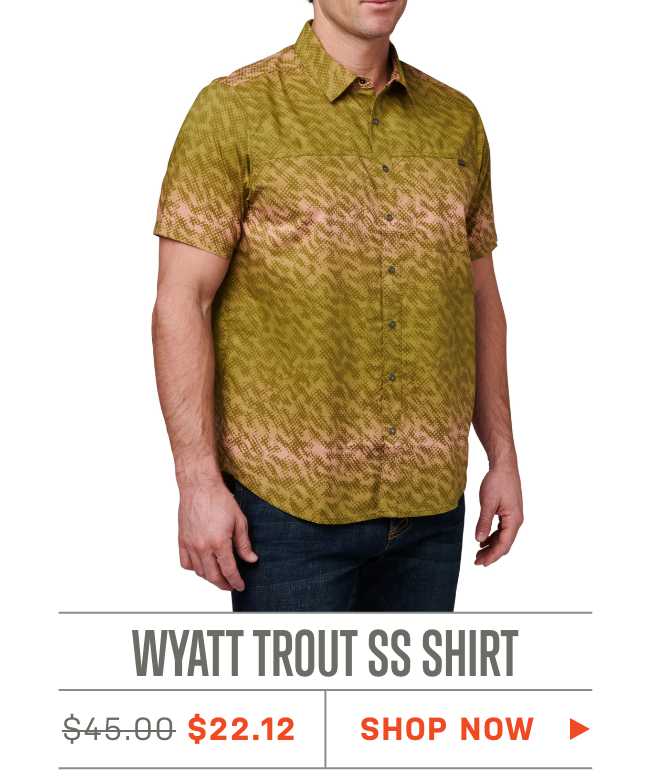 WYATT TROUT SHORT SLEEVE SHIRT