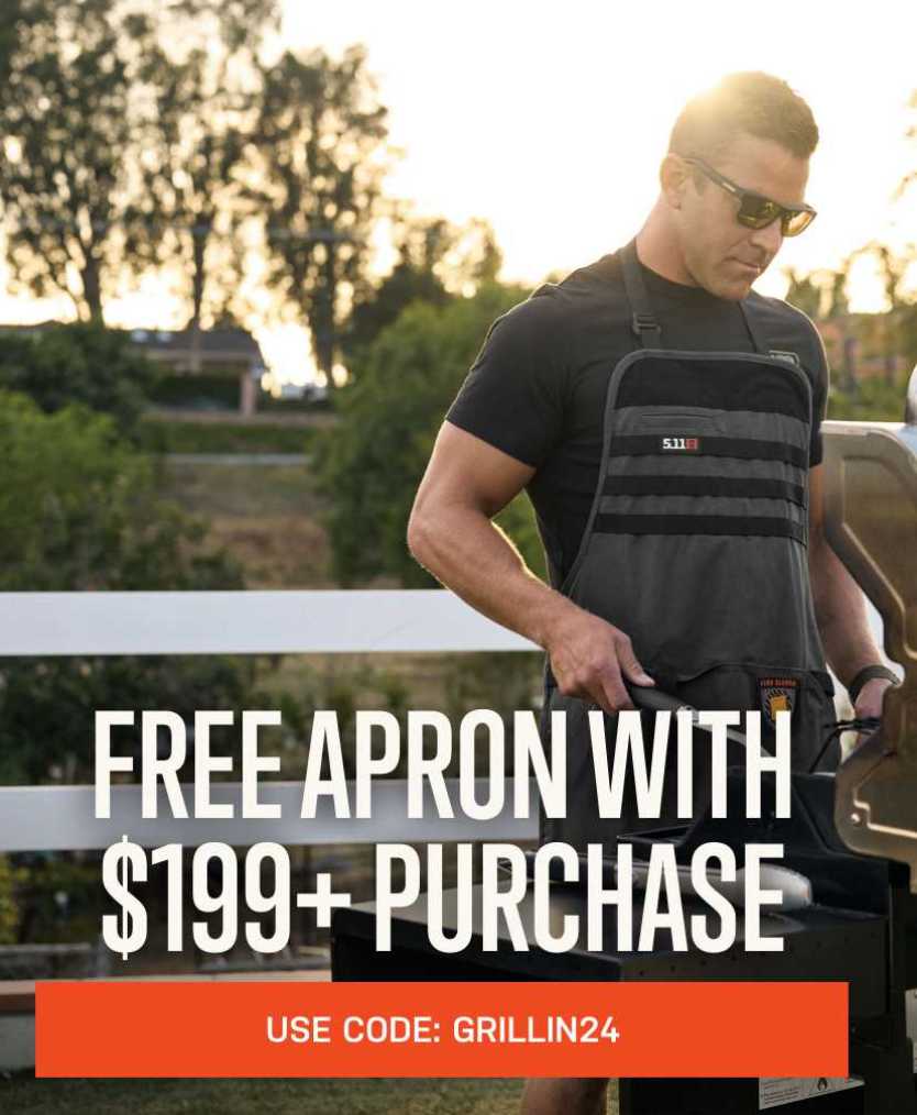 Use Code: GRILLIN24