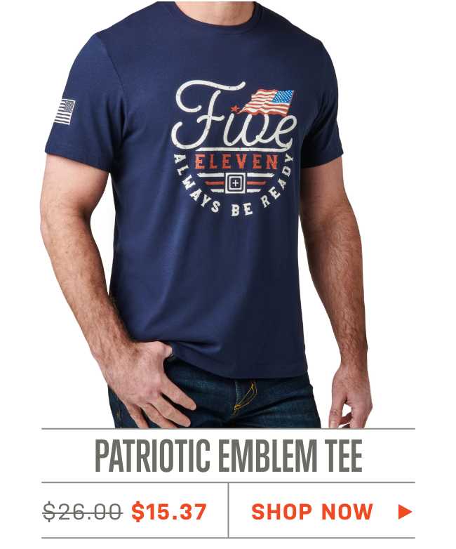 PATRIOTIC EMBLEM TEE