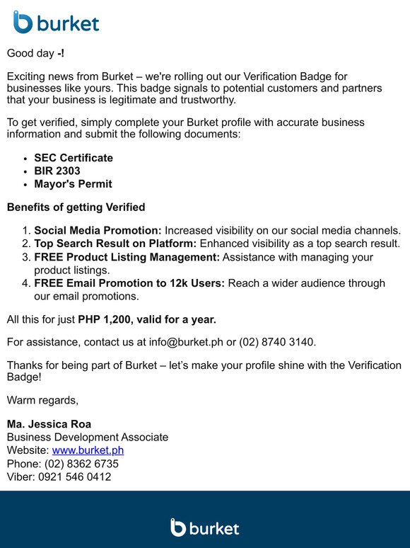 Don't Miss: Renew Your Verification Badge Now!