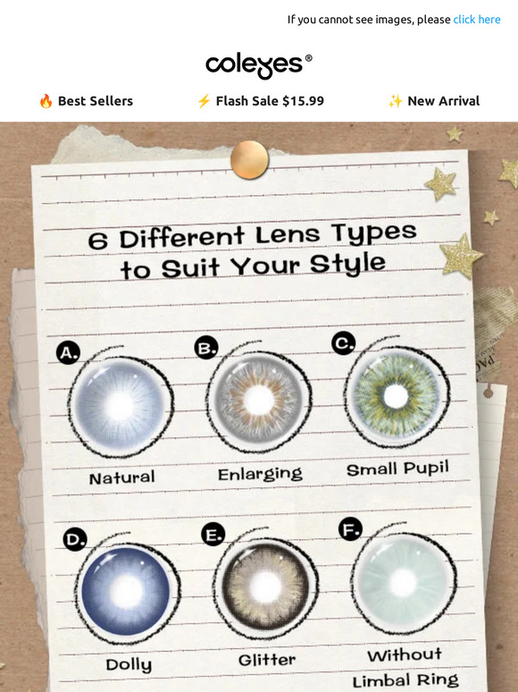 🎨 6 Different Lens Types to Suit Your Style