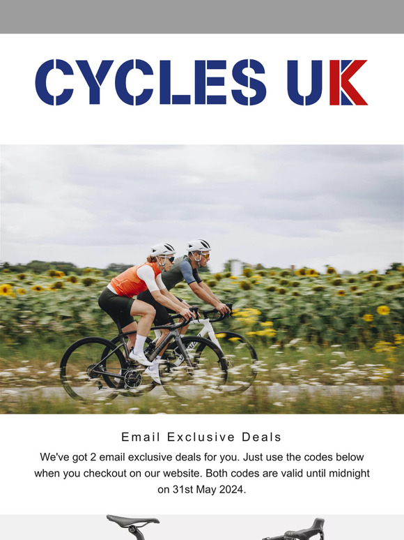 Email Exclusive Road Bike Deals
