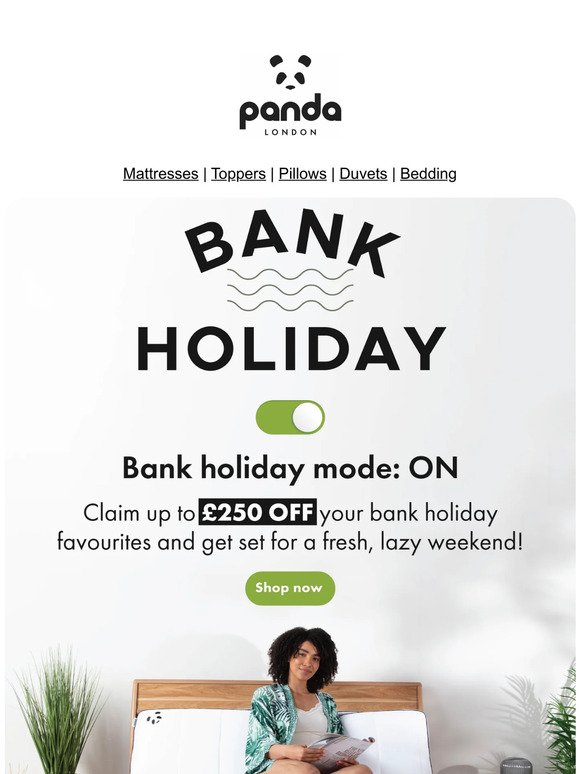 Let the weekend begin | UP TO 20% OFF 🐼