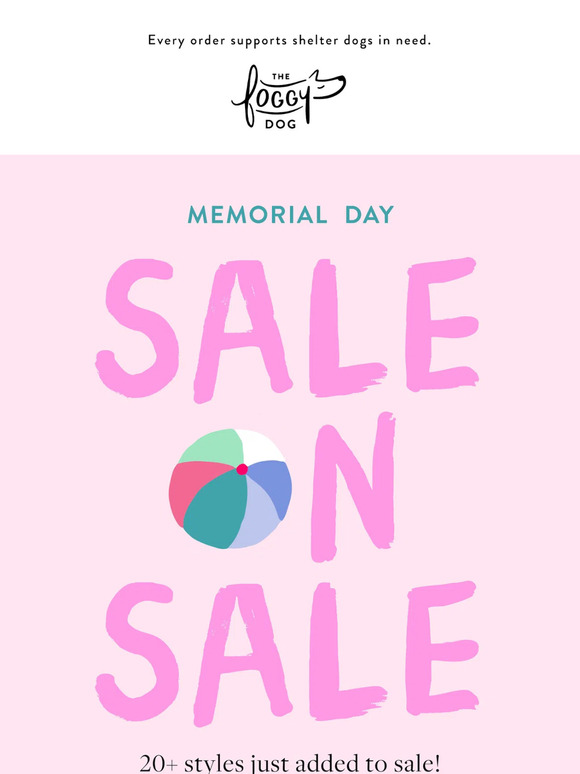 The Foggy Dog Email Newsletters Shop Sales, Discounts, and Coupon Codes