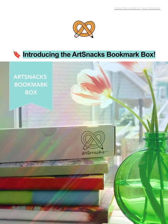ArtSnacks: The Bookmark Box is HERE! 🔖 | Milled