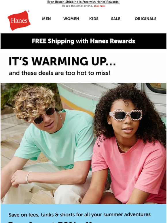 Hanes Deals So Hot, They're on Fire 🔥 Milled