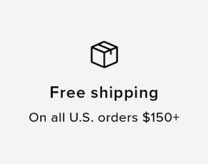 Free Shipping on all U.S. orders