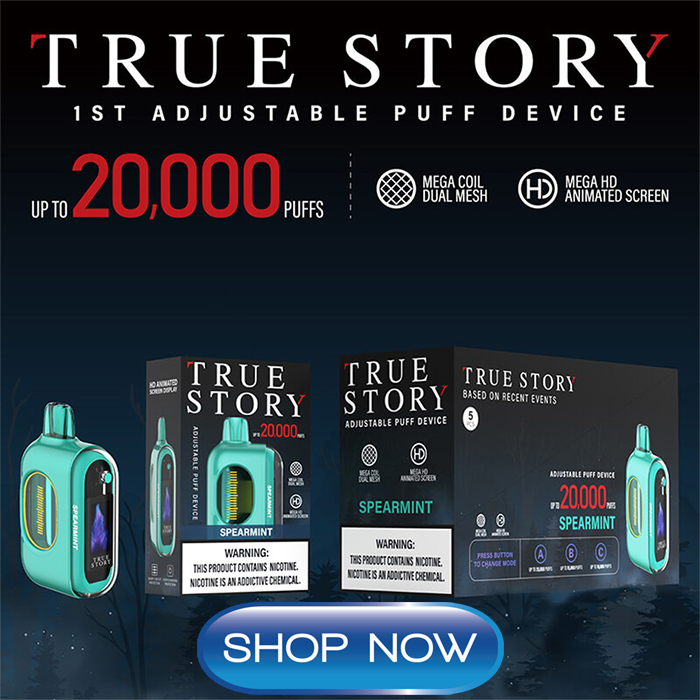 Vapepuffer: Buy online the premium True Story 20ML 20K Puffs Disposable Vaping - Shop Now! | Milled Vapepuffer: Buy online the premium True Story 20ML 20K Puffs Disposable Vaping - Shop Now! | Milled